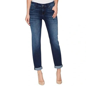 Kut From The Kloth Katy Boyfriend Stretch Jeans Blue Size 6